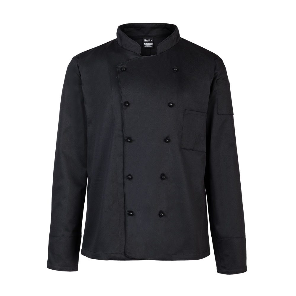 CHEF-LINE-CHAQUETA-NEGRA-CHEF-VARON-6.jpg Chaqueta Chef Hombre